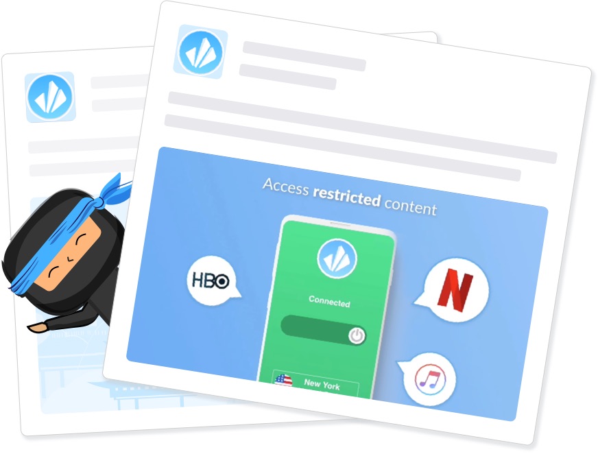 VPNCity's ninja hacker