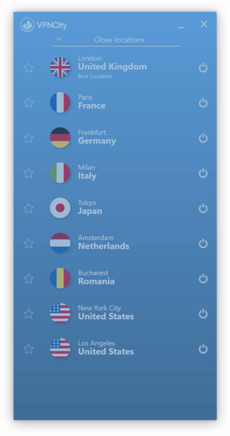 VPNCity App