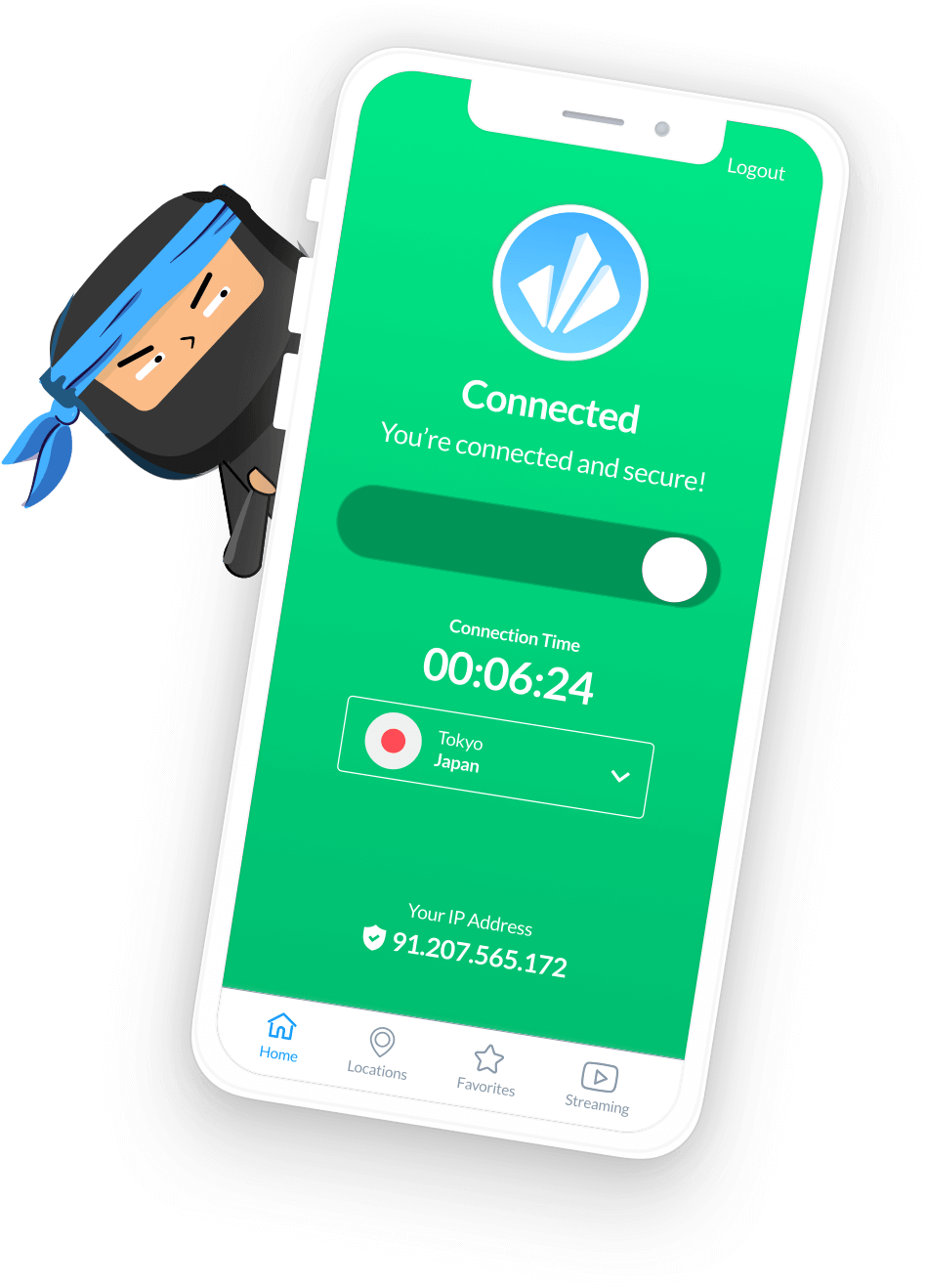 VPNCity's ninja device