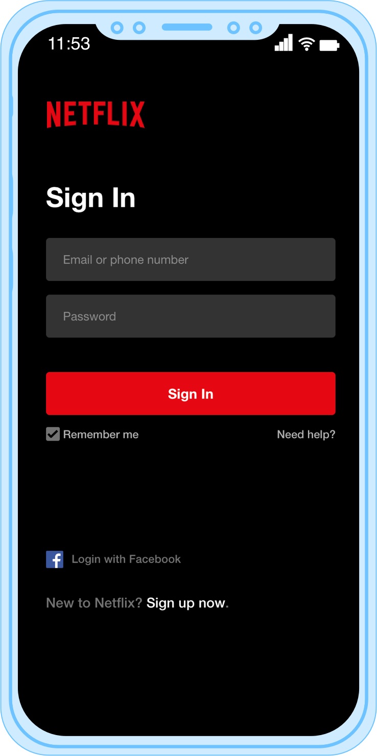 Login Netflix