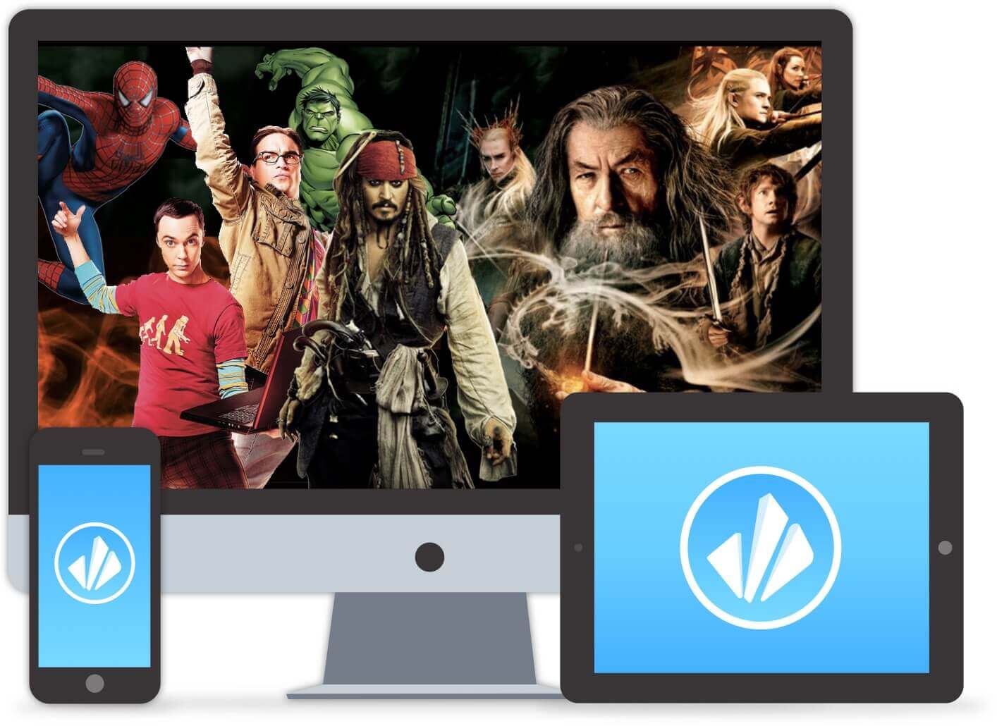 VPNCity fit in all screen sizes