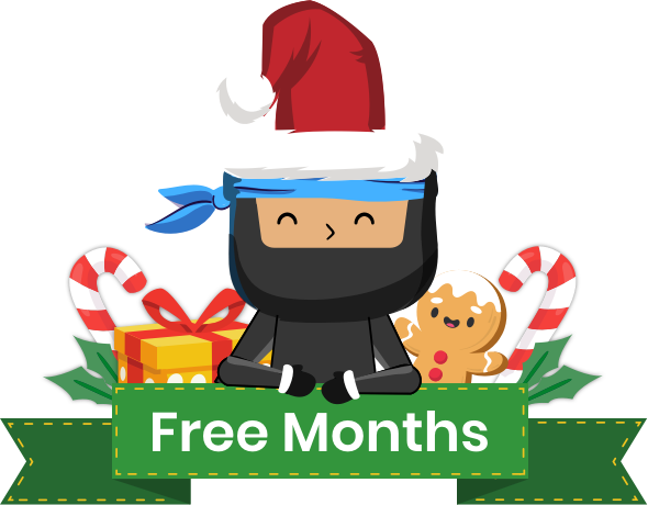 christmas ninja santa claus